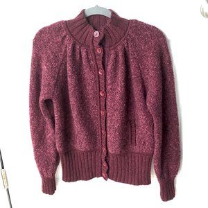 Moda International Wool Blend Cardigan Womens M